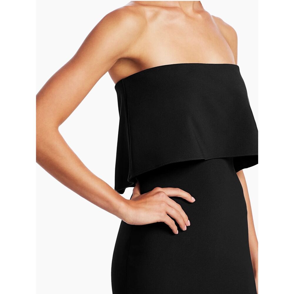 Likely Driggs Black Strapless Sheath Special Occasion Cocktail Party Dress Sz 10 - Picture 5 of 10